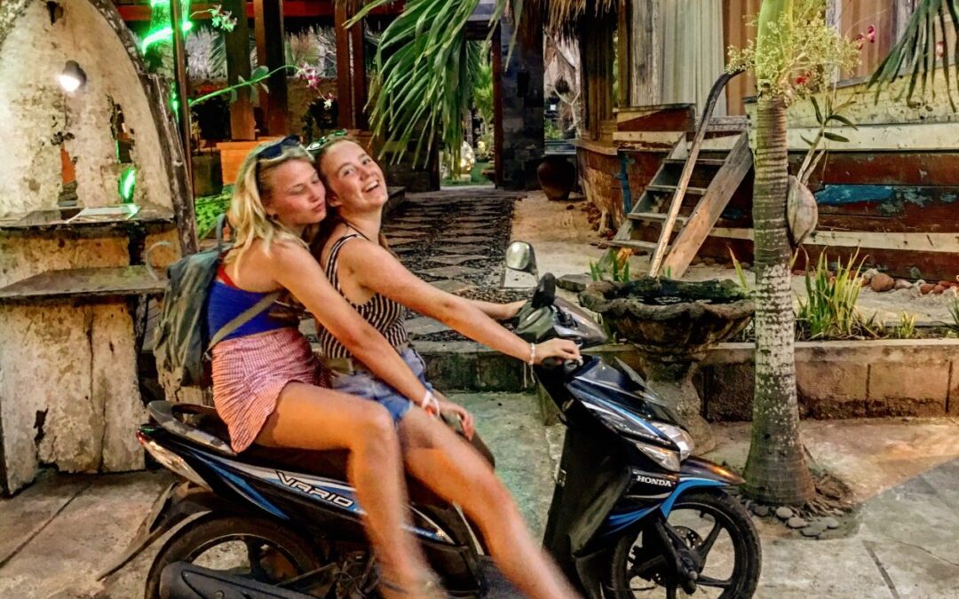 Indonesie-  Bali -Ubud- Scooter huren – Internationaal rijbewijs
