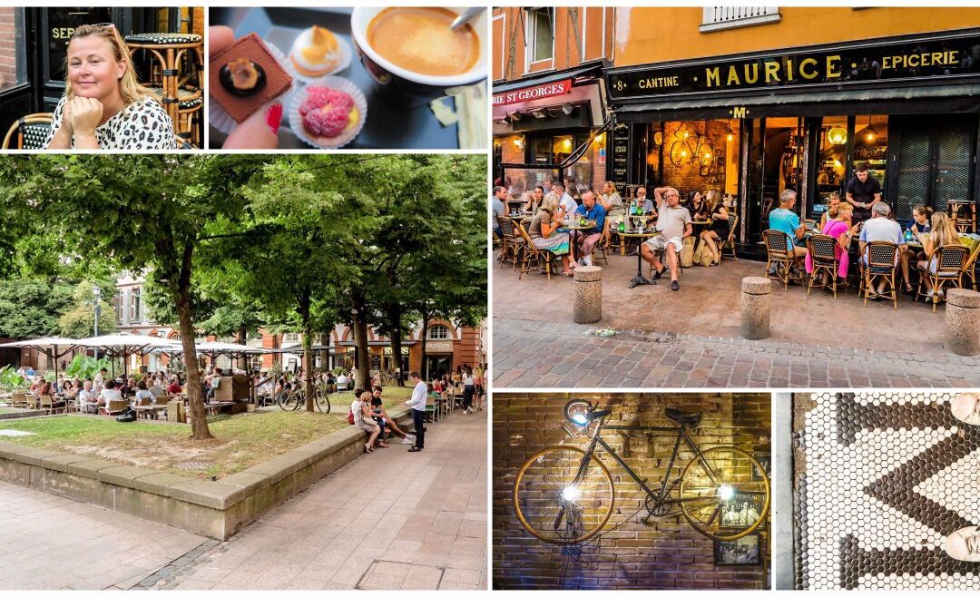 Frankrijk – Toulouse . Dubbele espresso bij Cafe Maurice
