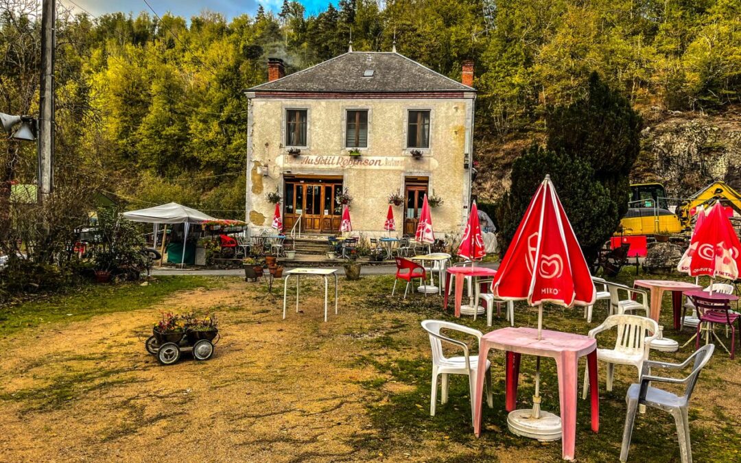 Frankrijk- café en restaurant Au Petit Robinson