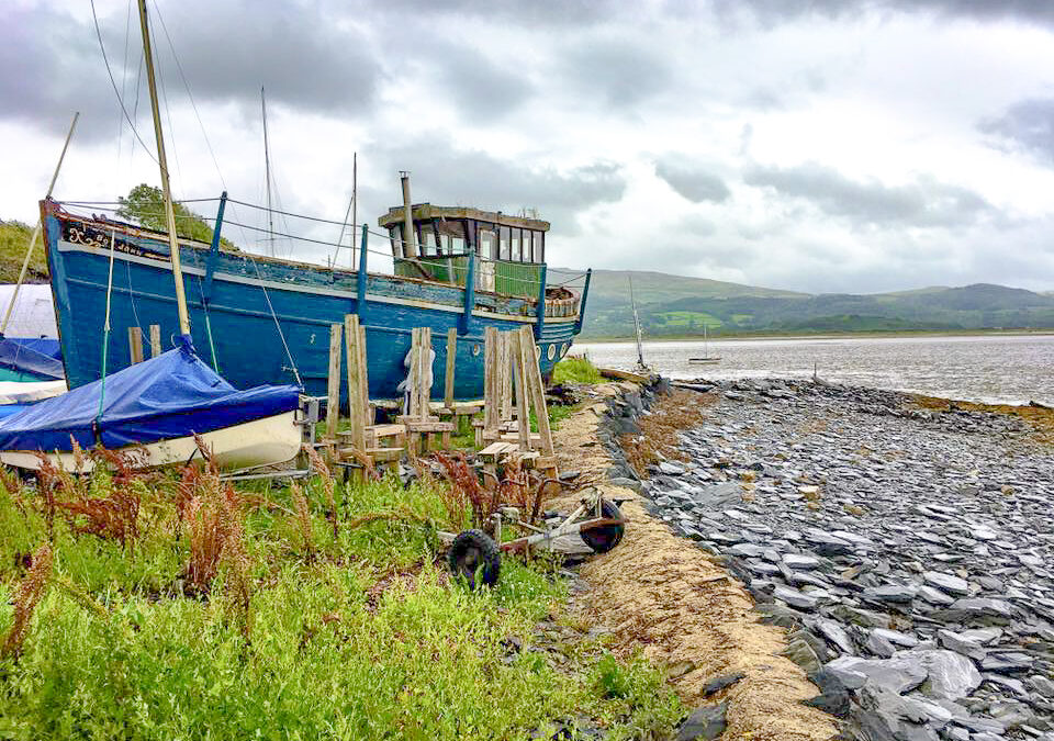 Engeland-Wales – camping Smugglers Cove Boatyard