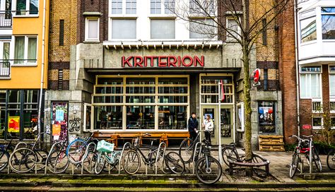 Exterieur bioscoop Kriterion in Amsterdam